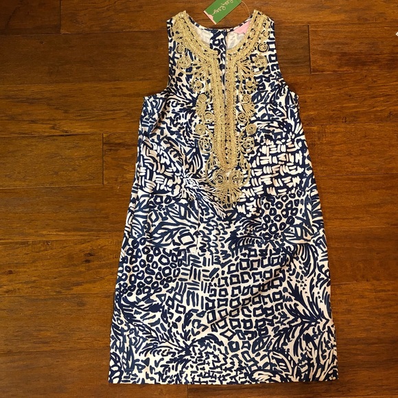 Lilly Pulitzer Carlotta Stretch Shift NWT 0 - Picture 6 of 8